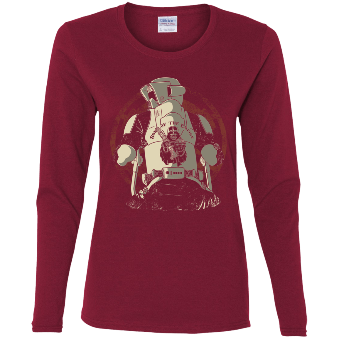 T-Shirts Cardinal / S Sons of the Empire Women's Long Sleeve T-Shirt
