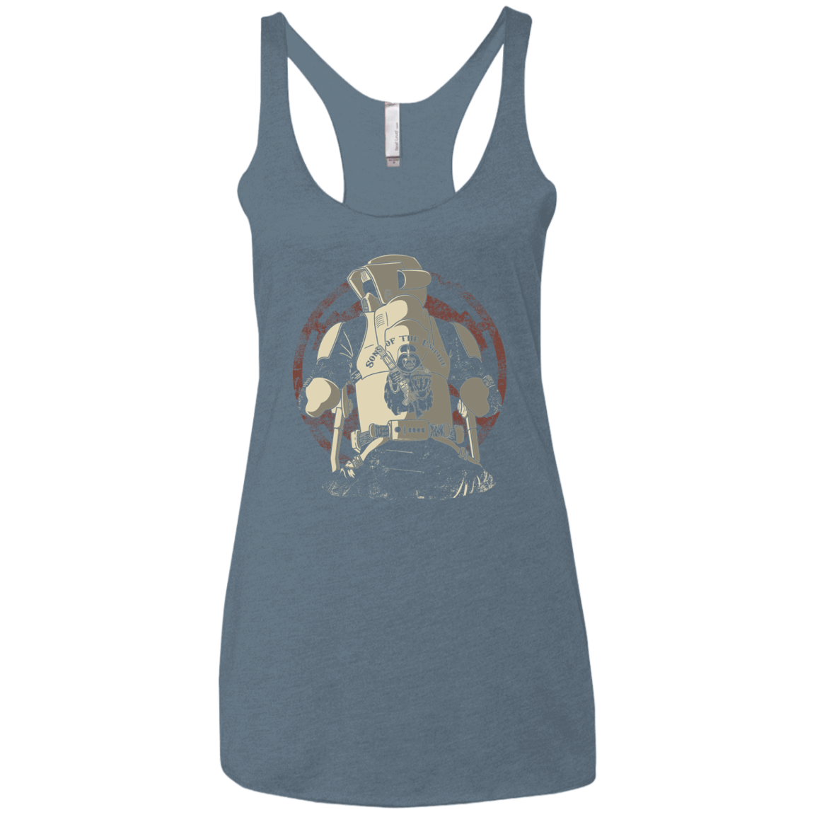 T-Shirts Indigo / X-Small Sons of the Empire Women's Triblend Racerback Tank