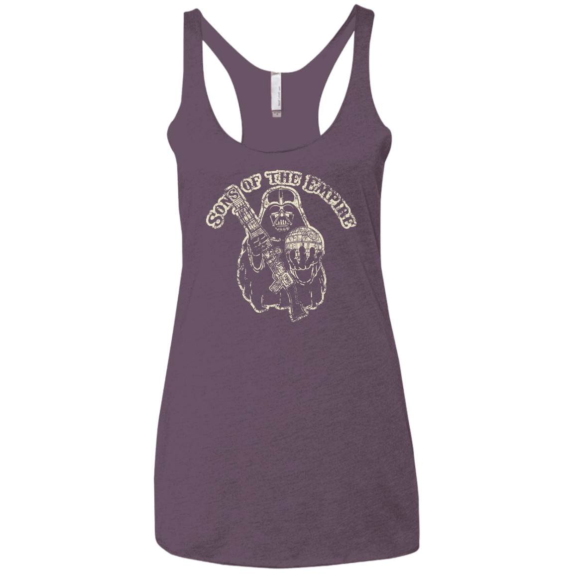 T-Shirts Vintage Purple / X-Small Sons of the empire Women's Triblend Racerback Tank