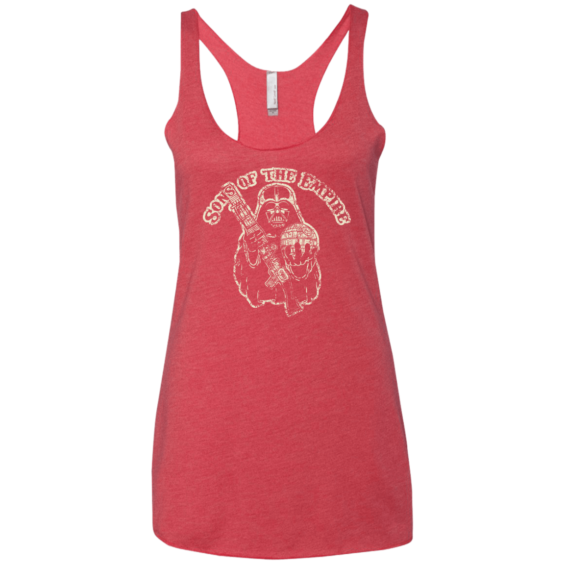 T-Shirts Vintage Red / X-Small Sons of the empire Women's Triblend Racerback Tank