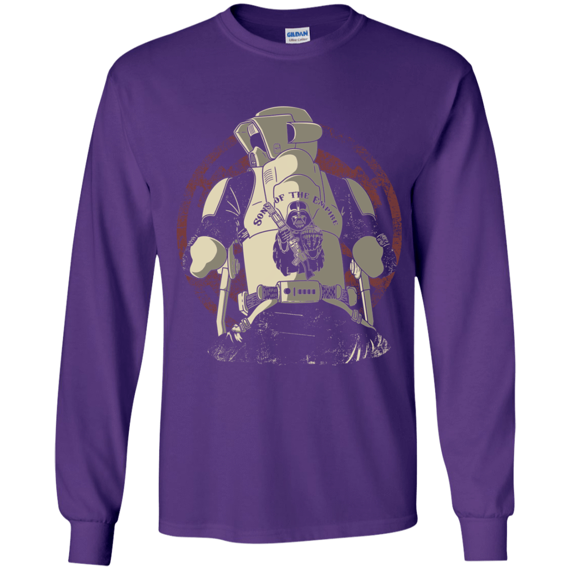 T-Shirts Purple / YS Sons of the Empire Youth Long Sleeve T-Shirt