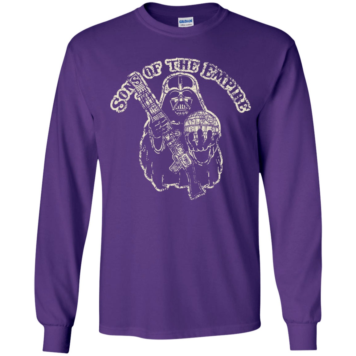 T-Shirts Purple / YS Sons of the empire Youth Long Sleeve T-Shirt