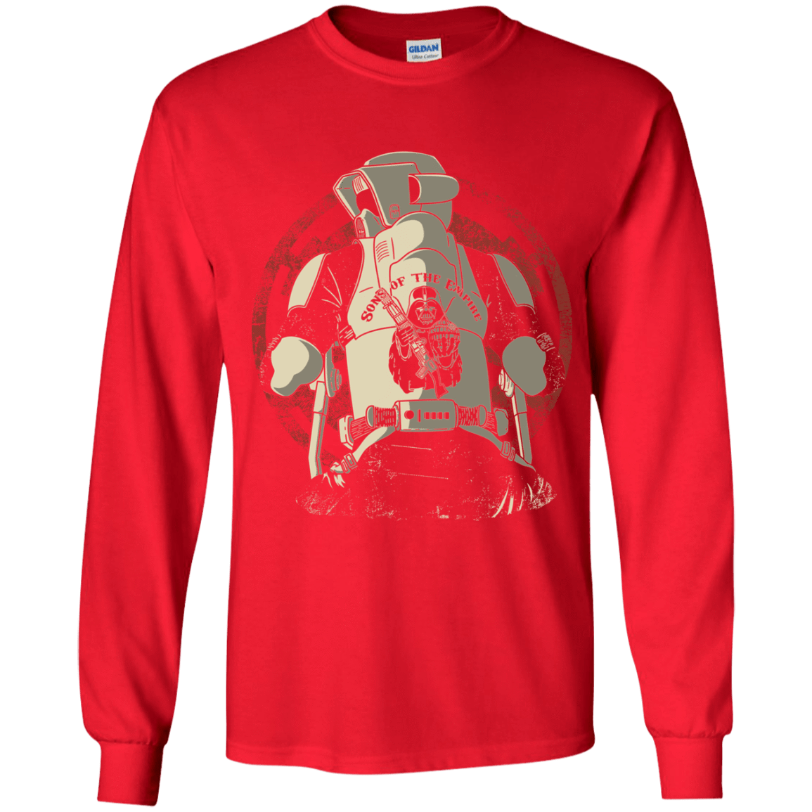 T-Shirts Red / YS Sons of the Empire Youth Long Sleeve T-Shirt