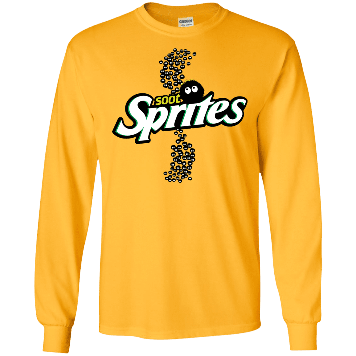 T-Shirts Gold / S Soot Sprites Men's Long Sleeve T-Shirt