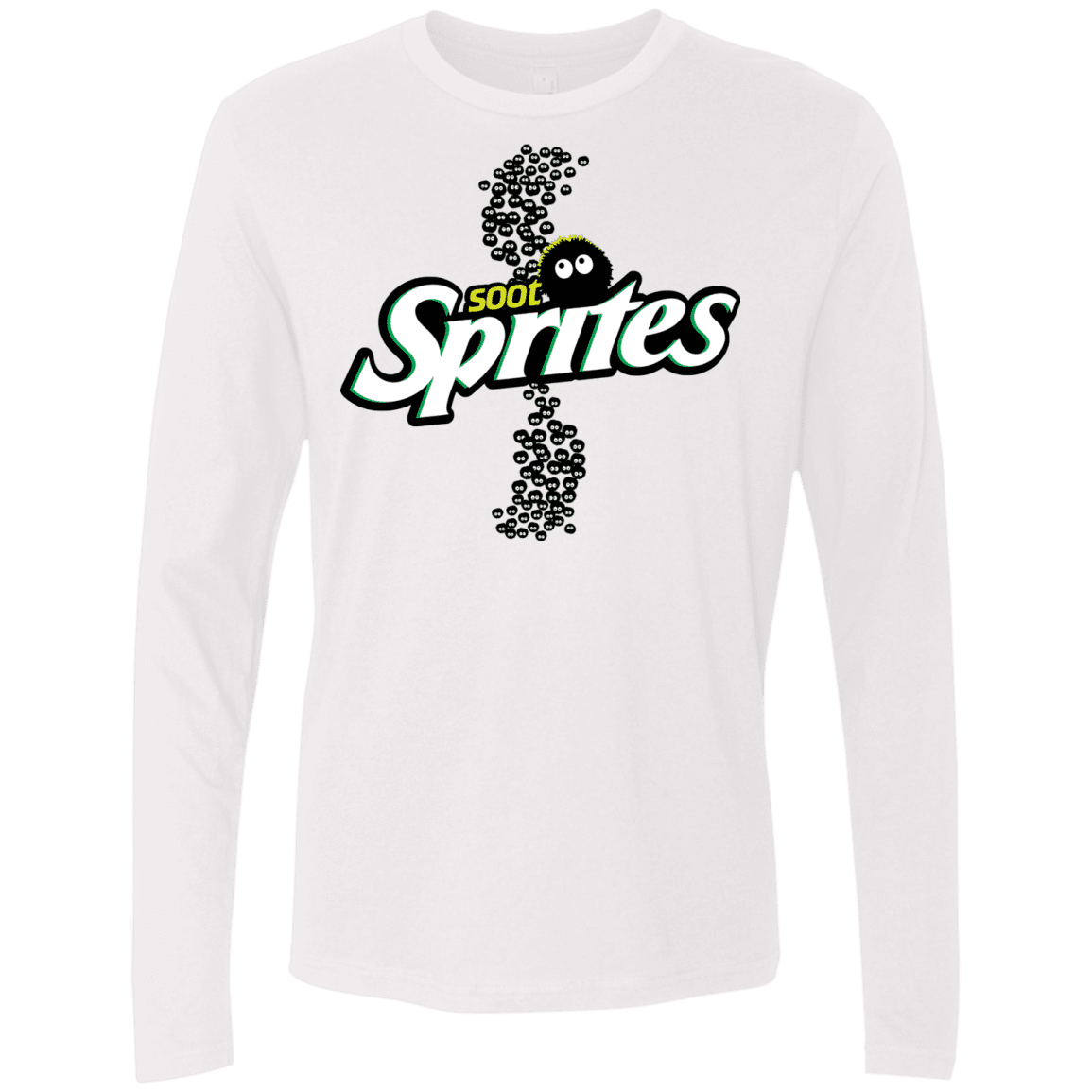 T-Shirts White / S Soot Sprites Men's Premium Long Sleeve