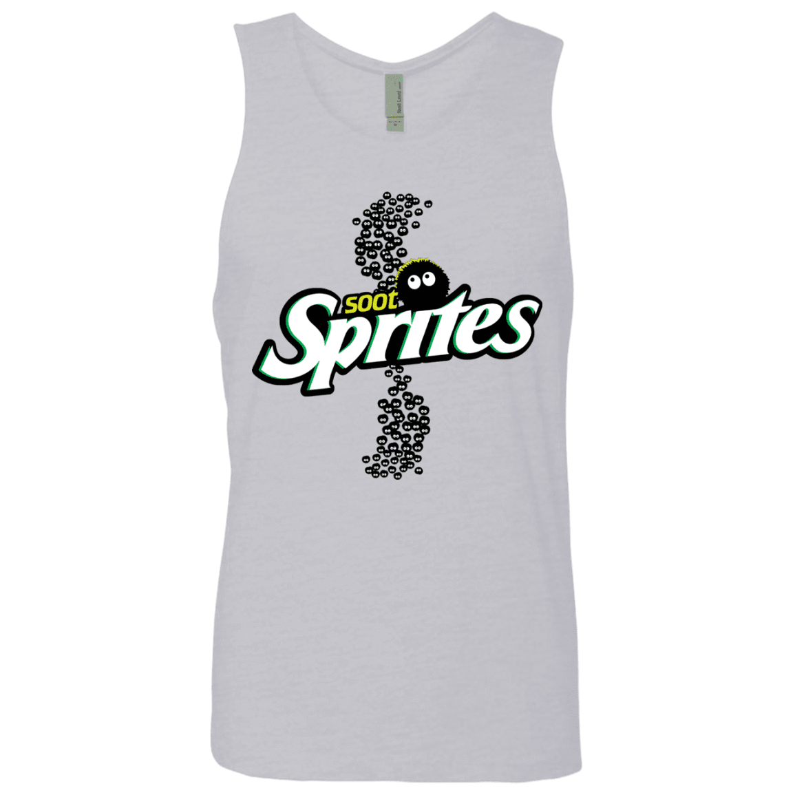 T-Shirts Heather Grey / S Soot Sprites Men's Premium Tank Top