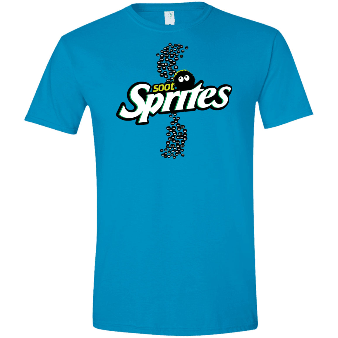T-Shirts Sapphire / S Soot Sprites Men's Semi-Fitted Softstyle