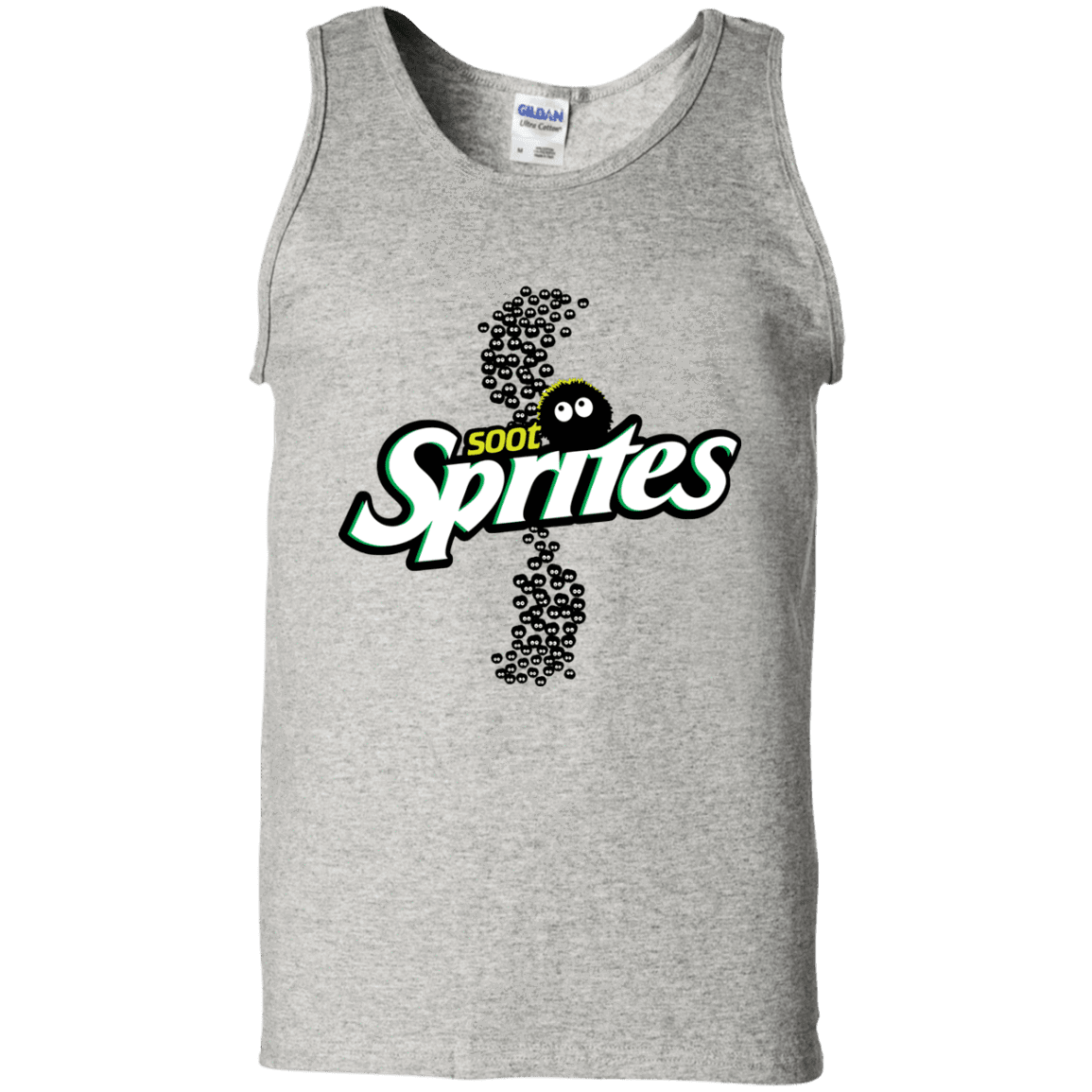 T-Shirts Ash / S Soot Sprites Men's Tank Top
