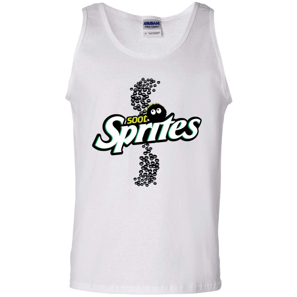 T-Shirts White / S Soot Sprites Men's Tank Top