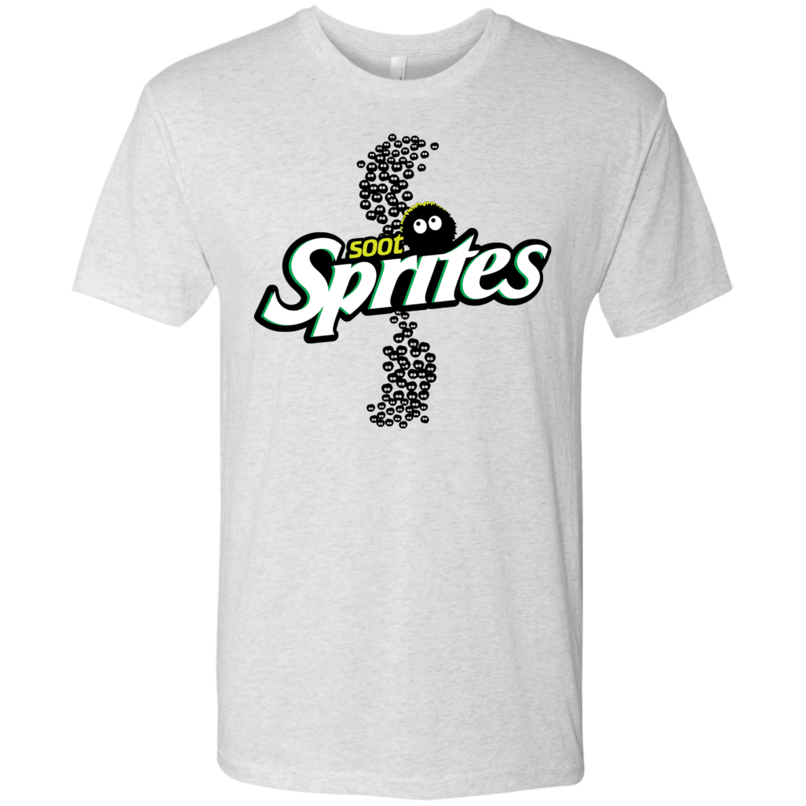 T-Shirts Heather White / S Soot Sprites Men's Triblend T-Shirt