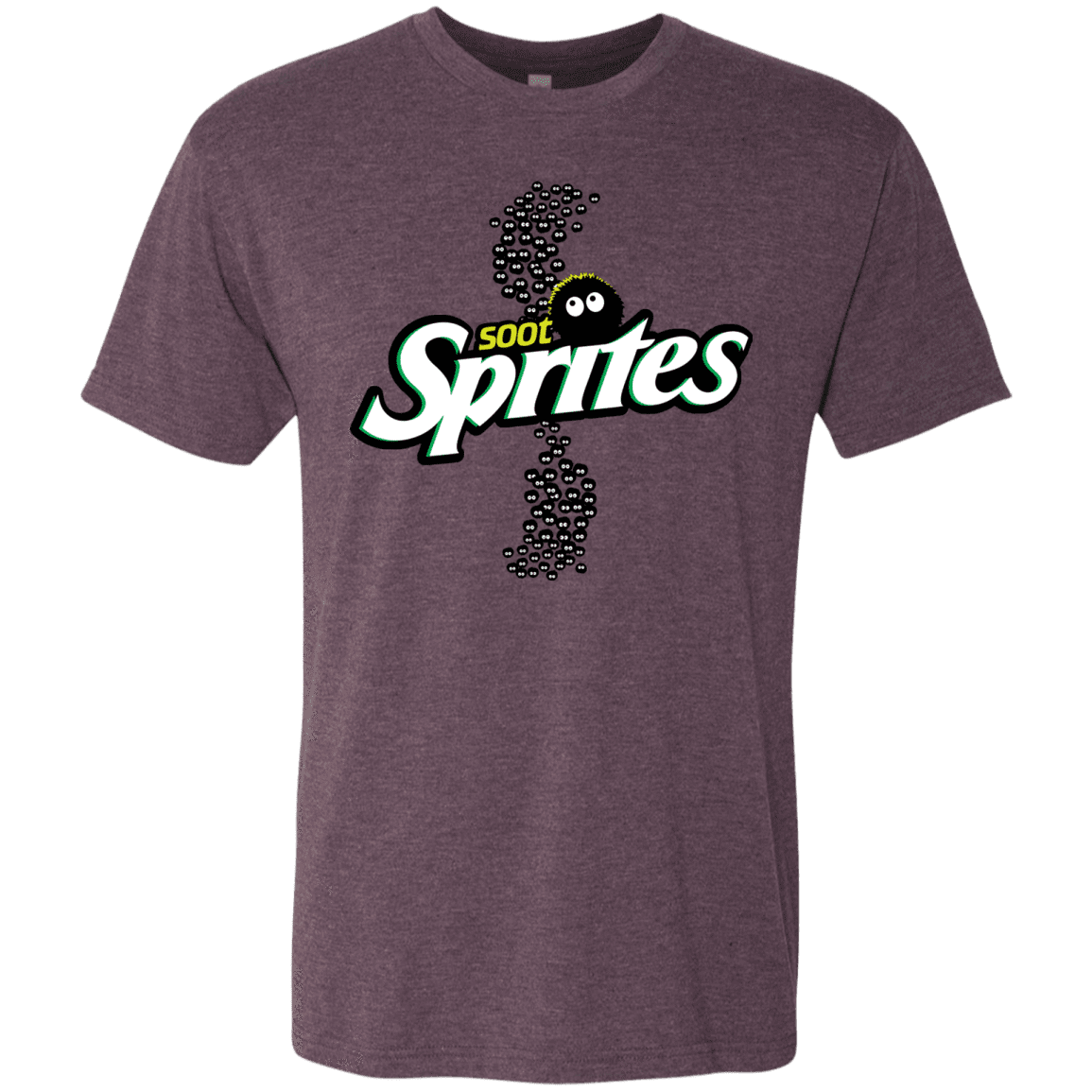 T-Shirts Vintage Purple / S Soot Sprites Men's Triblend T-Shirt