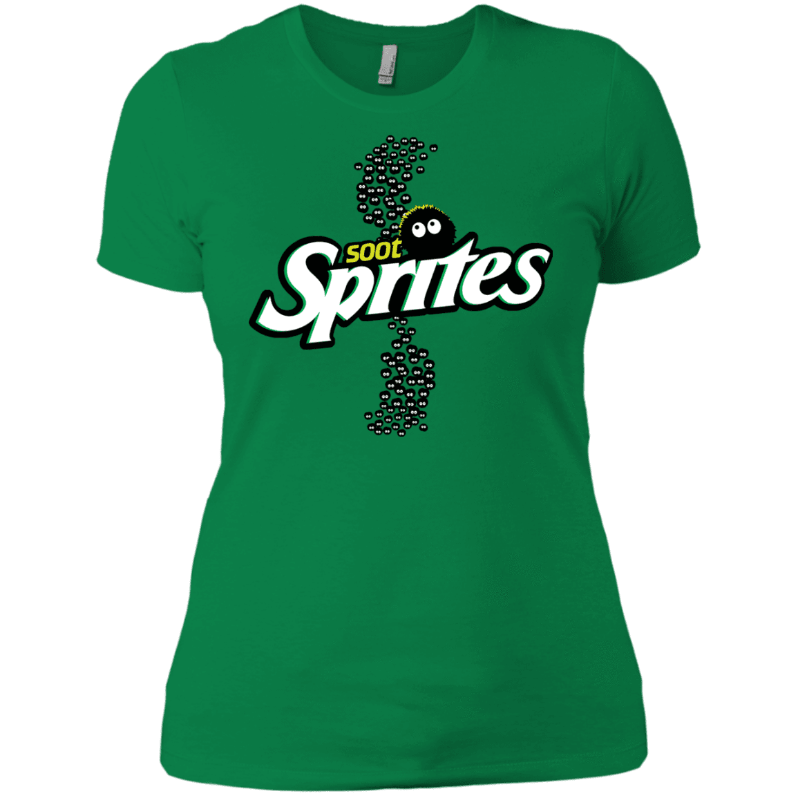 T-Shirts Kelly Green / X-Small Soot Sprites Women's Premium T-Shirt