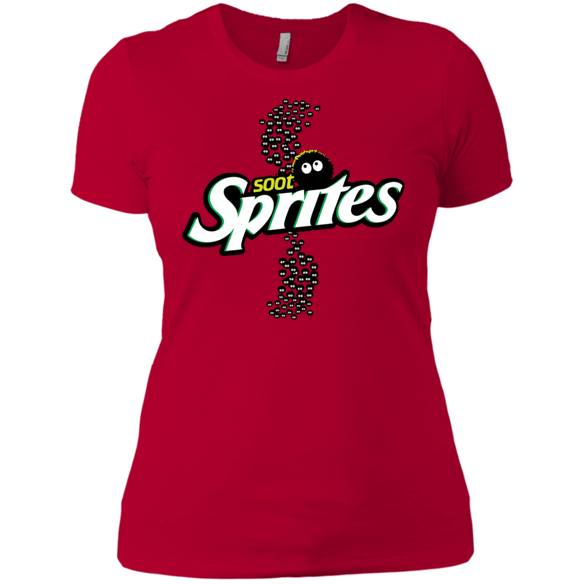 T-Shirts Red / X-Small Soot Sprites Women's Premium T-Shirt