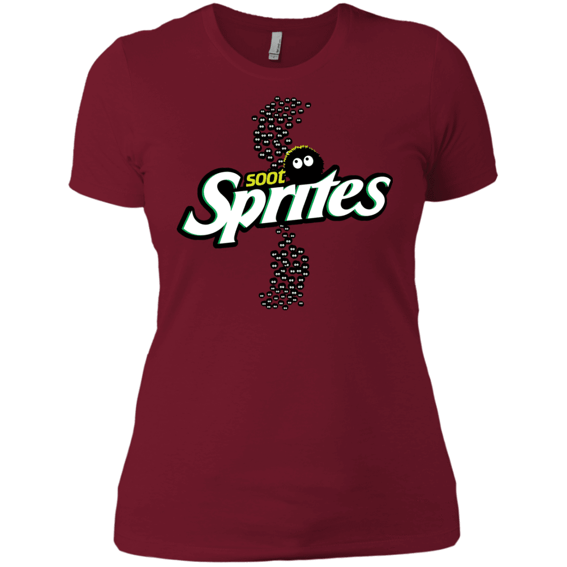 T-Shirts Scarlet / X-Small Soot Sprites Women's Premium T-Shirt