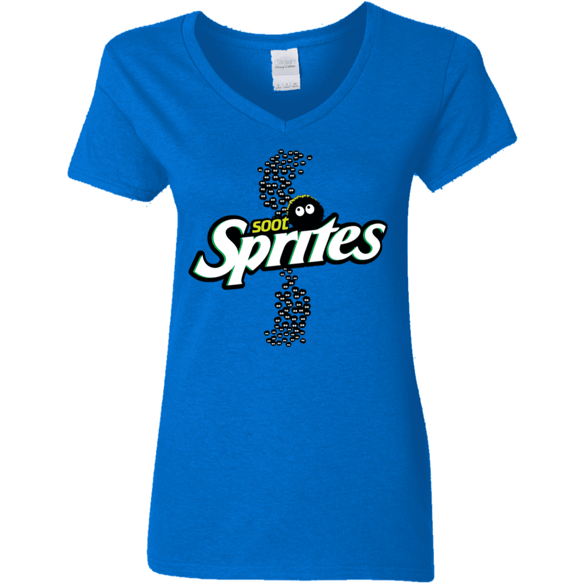 T-Shirts Royal / S Soot Sprites Women's V-Neck T-Shirt