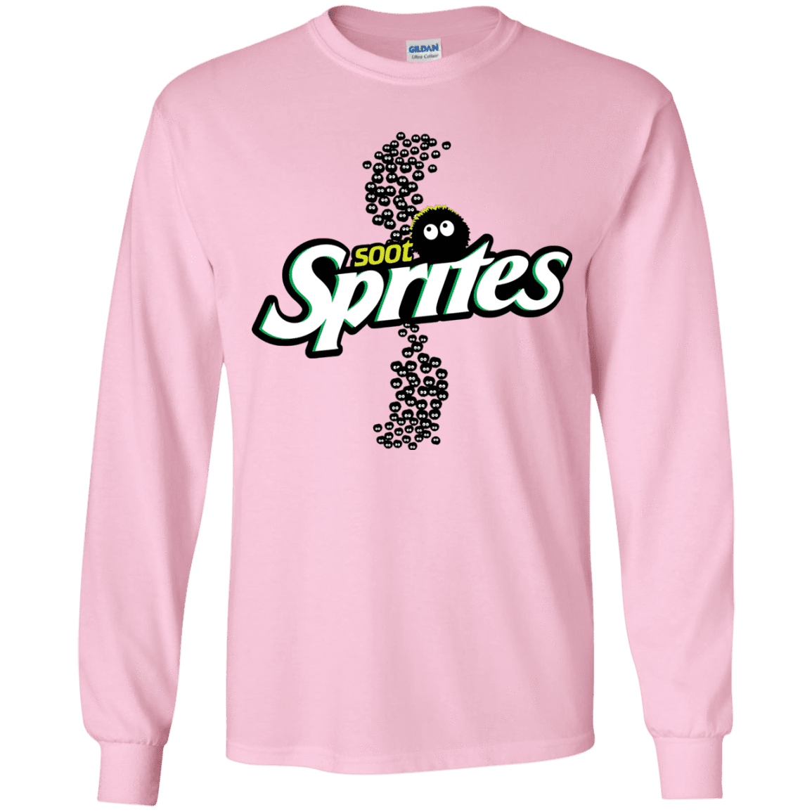 T-Shirts Light Pink / YS Soot Sprites Youth Long Sleeve T-Shirt
