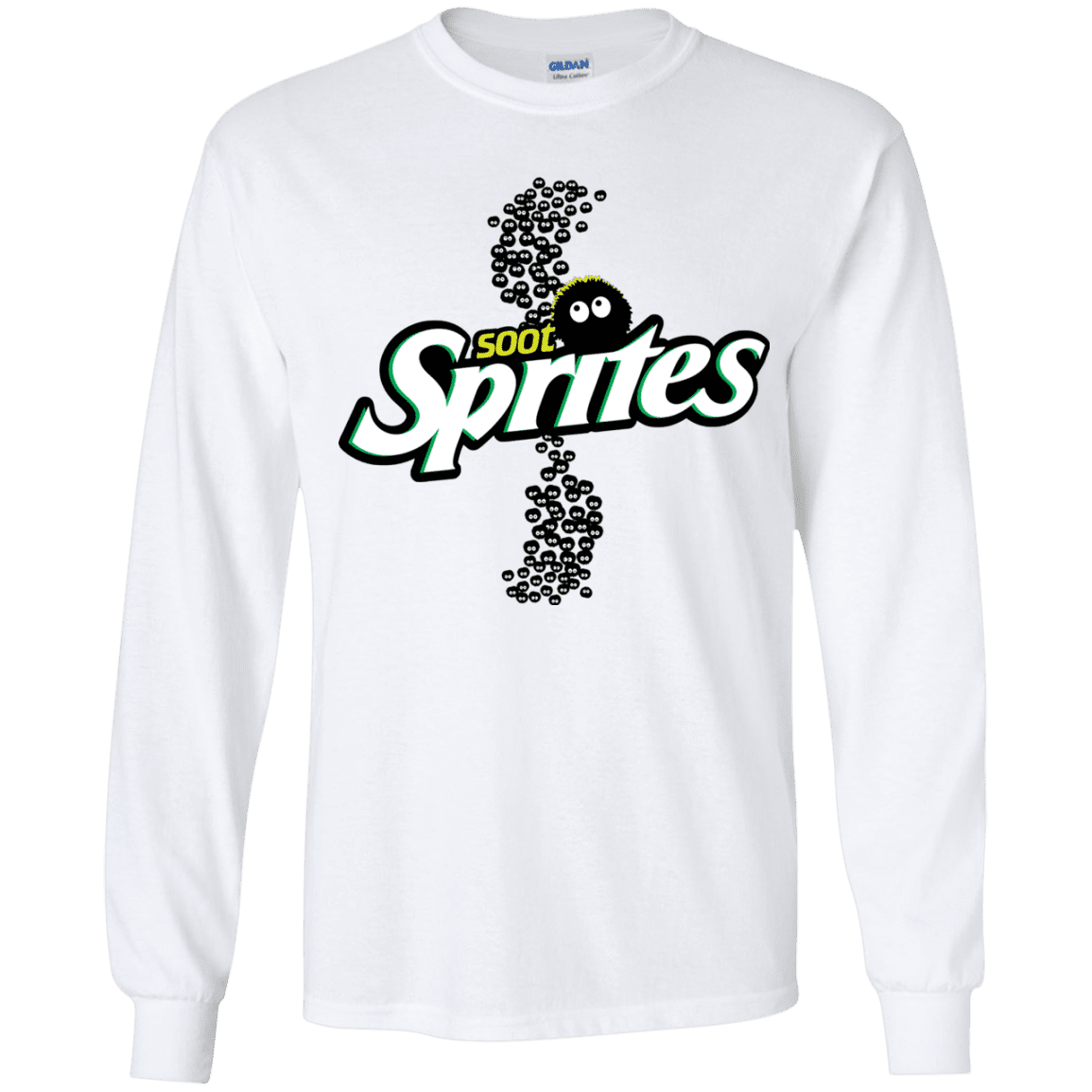 T-Shirts White / YS Soot Sprites Youth Long Sleeve T-Shirt