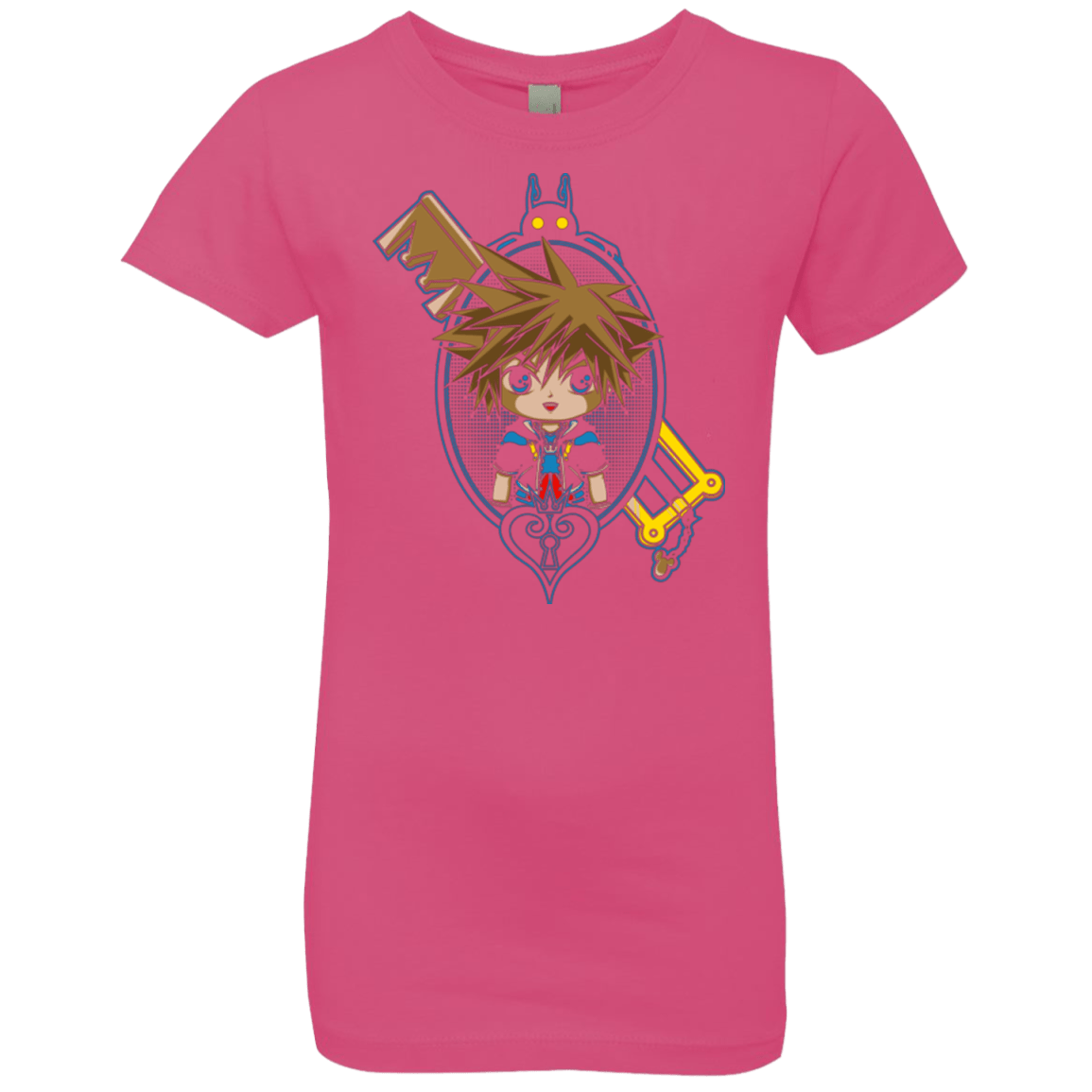T-Shirts Hot Pink / YXS Sora Portrait Girls Premium T-Shirt