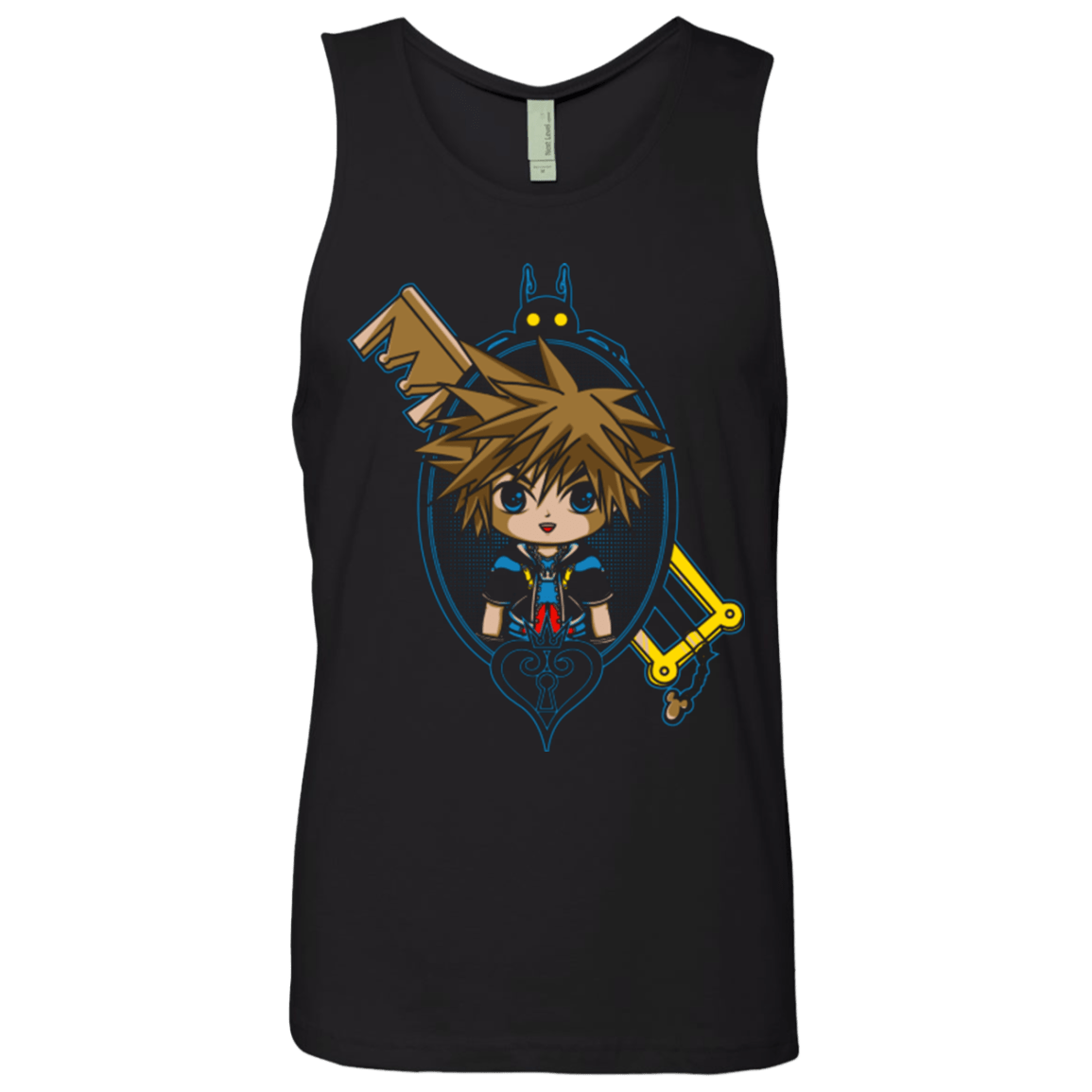 T-Shirts Black / Small Sora Portrait Men's Premium Tank Top
