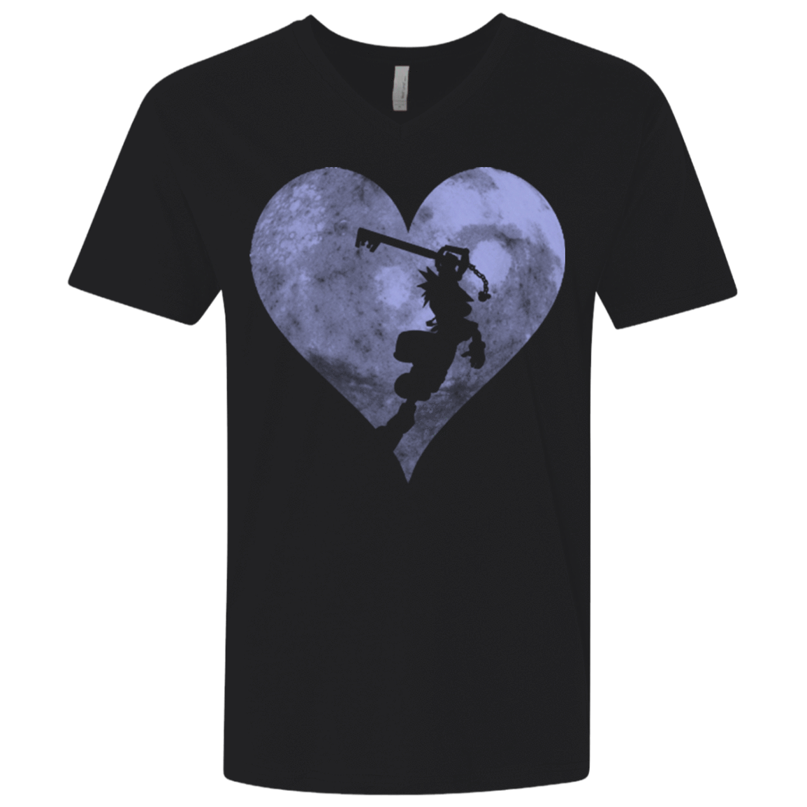 T-Shirts Black / X-Small SORAS HEART Men's Premium V-Neck