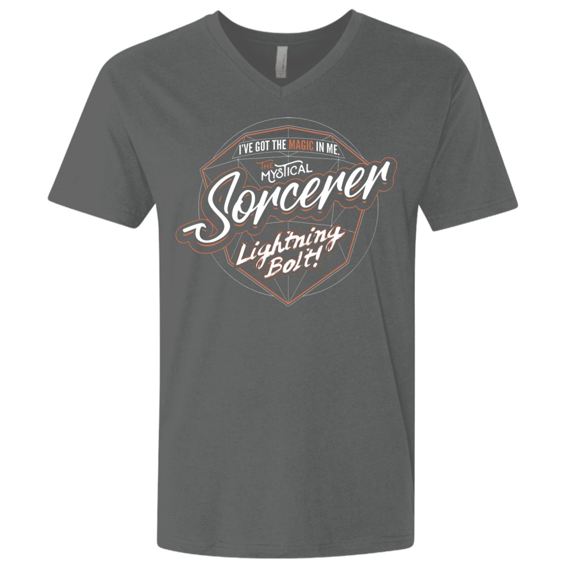 T-Shirts Heavy Metal / X-Small Sorcerer Men's Premium V-Neck