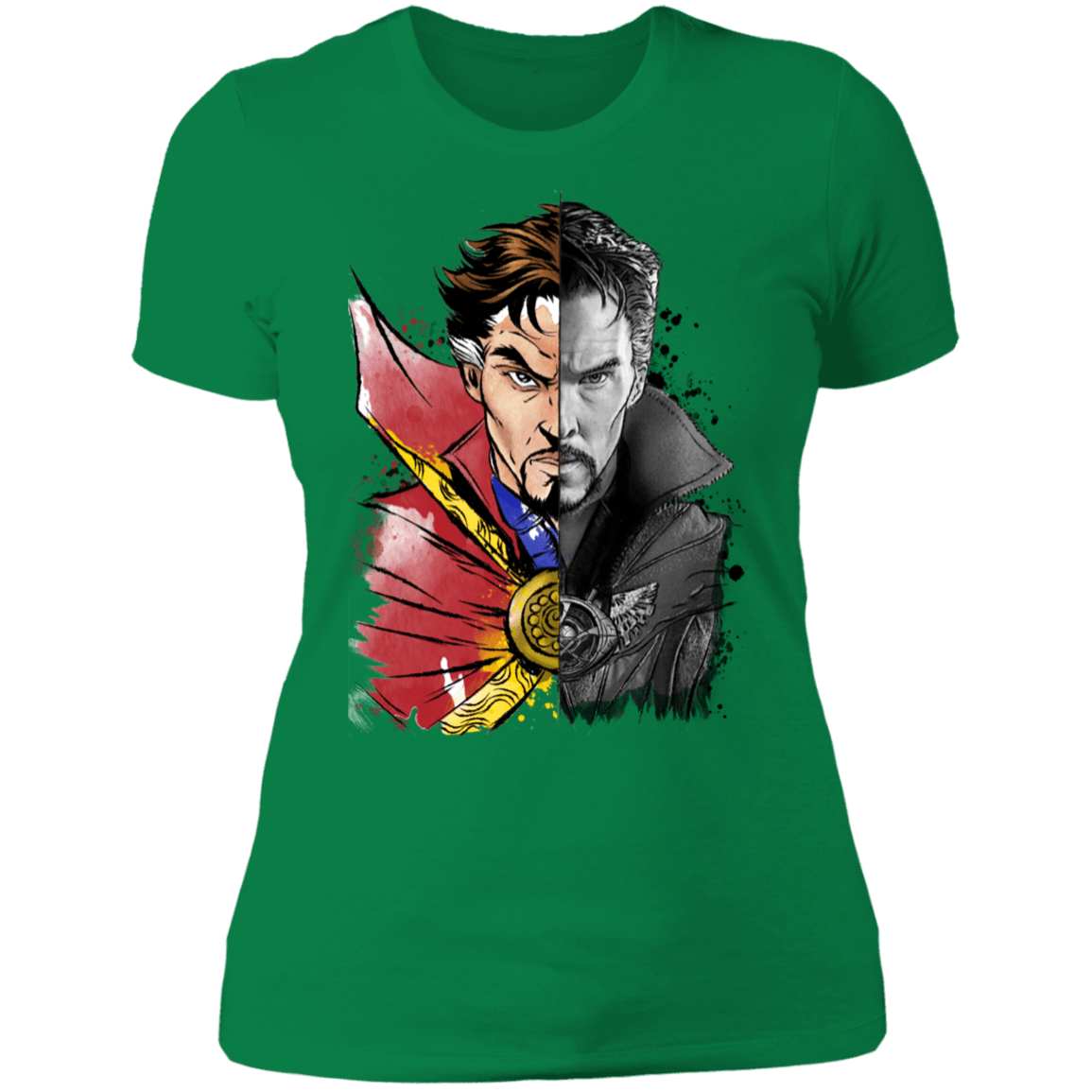 T-Shirts Kelly Green / S Sorcerer Supreme Women's Premium T-Shirt