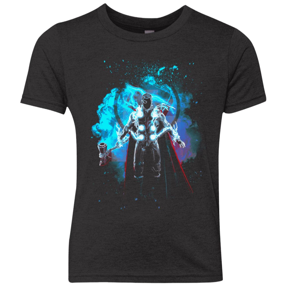 T-Shirts Vintage Black / YXS Soul of Asgard Youth Triblend T-Shirt