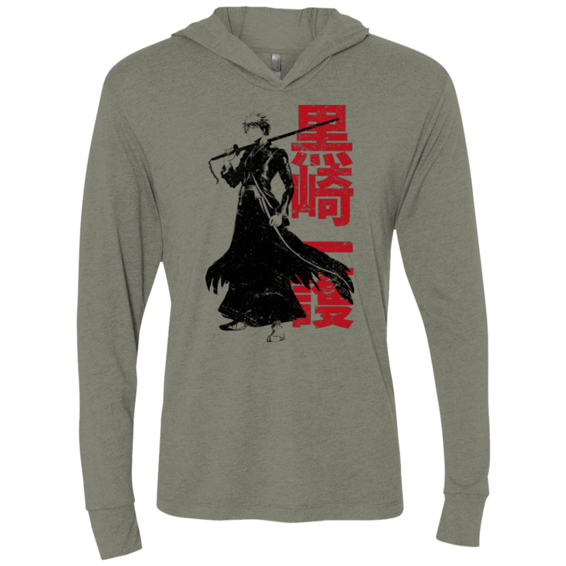 T-Shirts Soul Reaper Triblend Long Sleeve Hoodie Tee