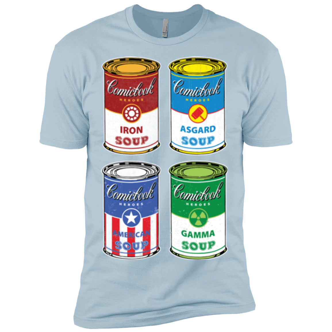 T-Shirts Light Blue / X-Small Soup Assemble Men's Premium T-Shirt