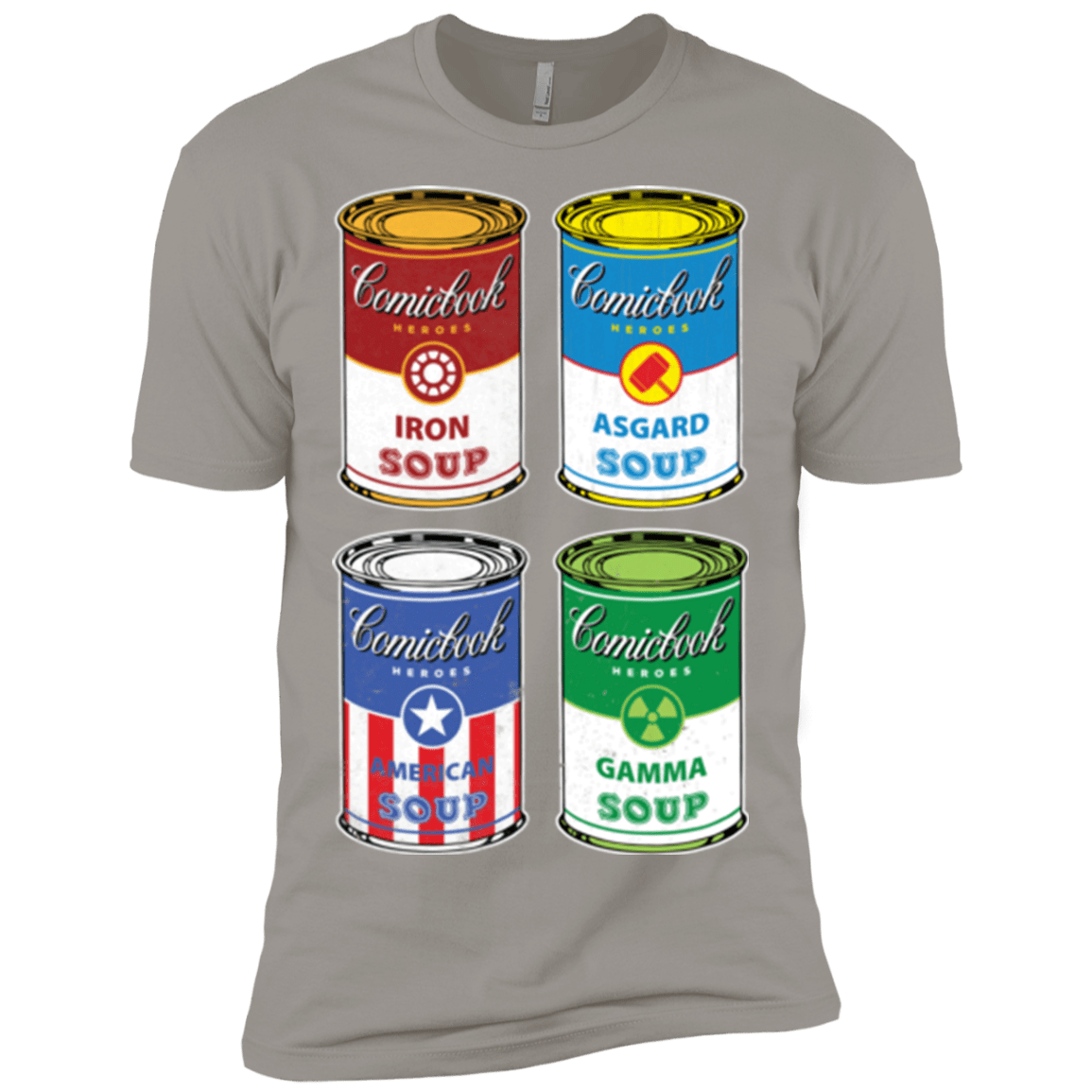 T-Shirts Light Grey / X-Small Soup Assemble Men's Premium T-Shirt