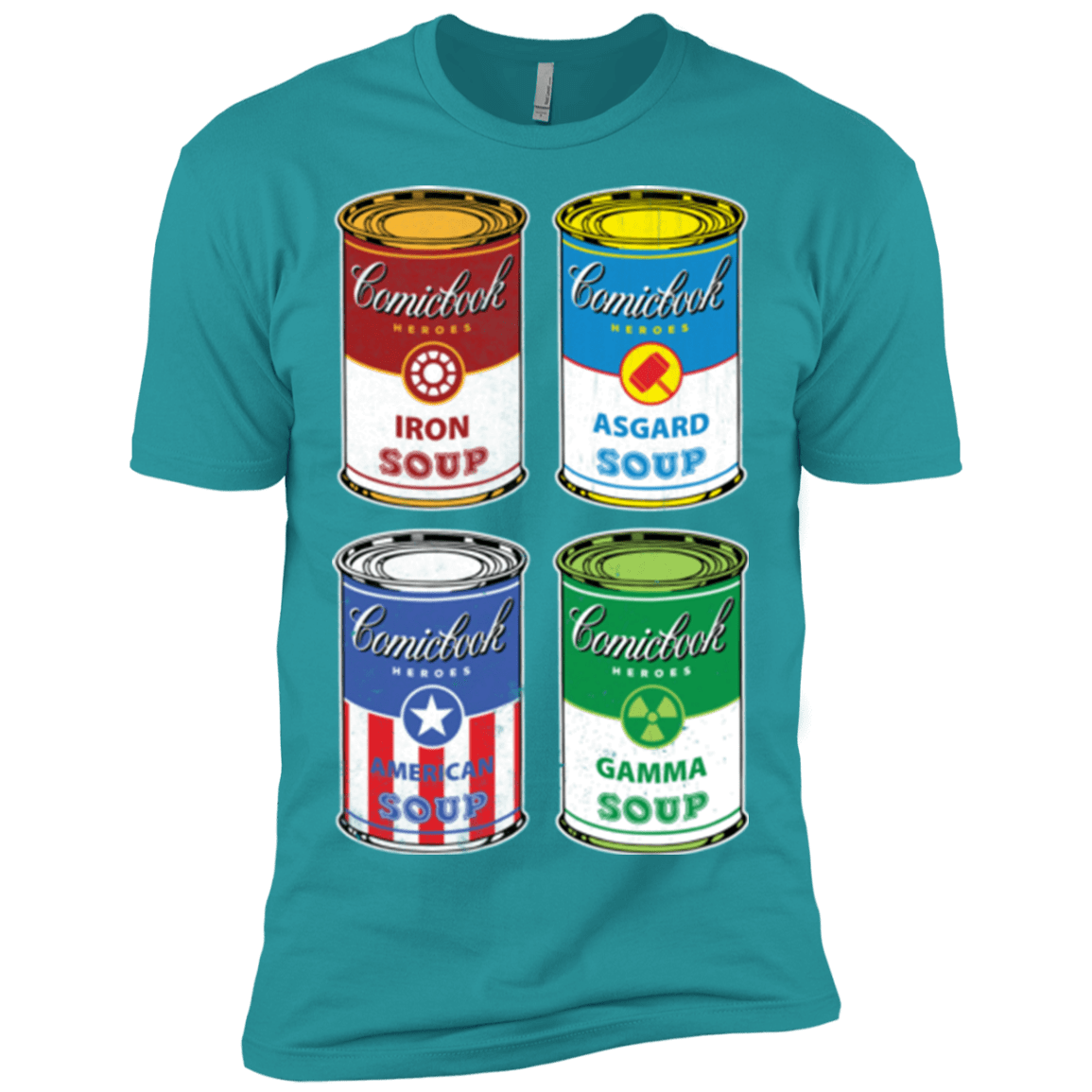 T-Shirts Tahiti Blue / X-Small Soup Assemble Men's Premium T-Shirt