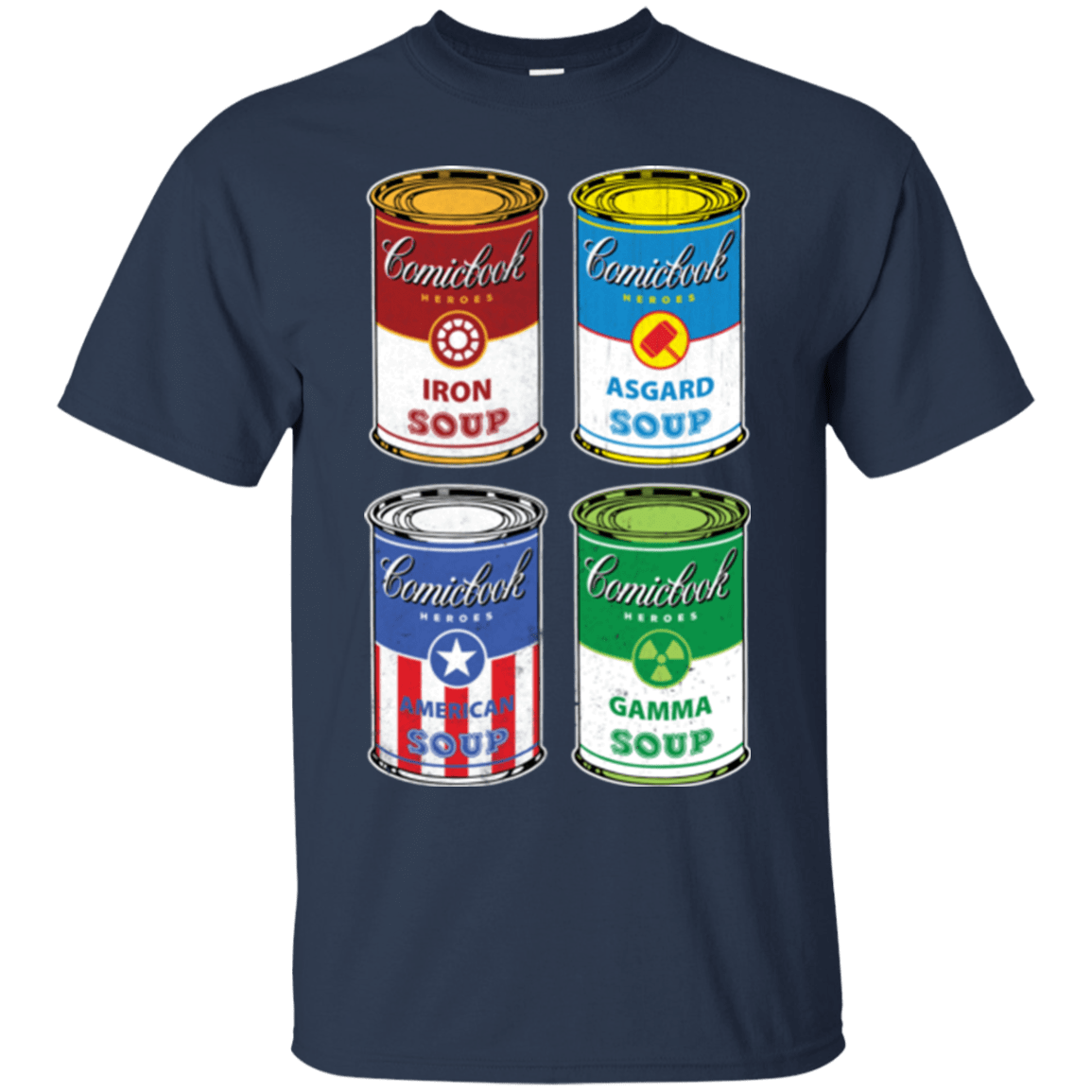 T-Shirts Navy / Small Soup Assemble T-Shirt