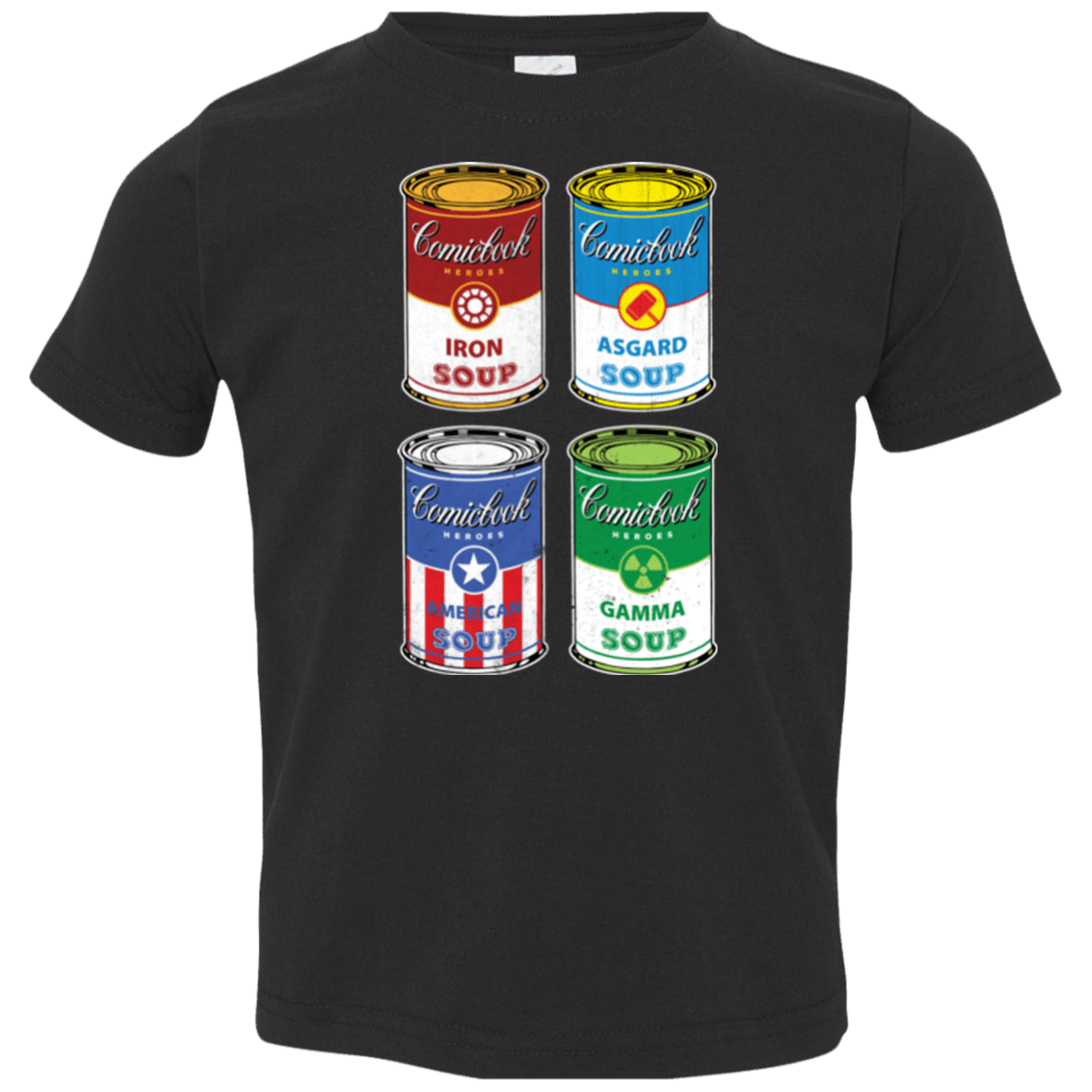 T-Shirts Black / 2T Soup Assemble Toddler Premium T-Shirt