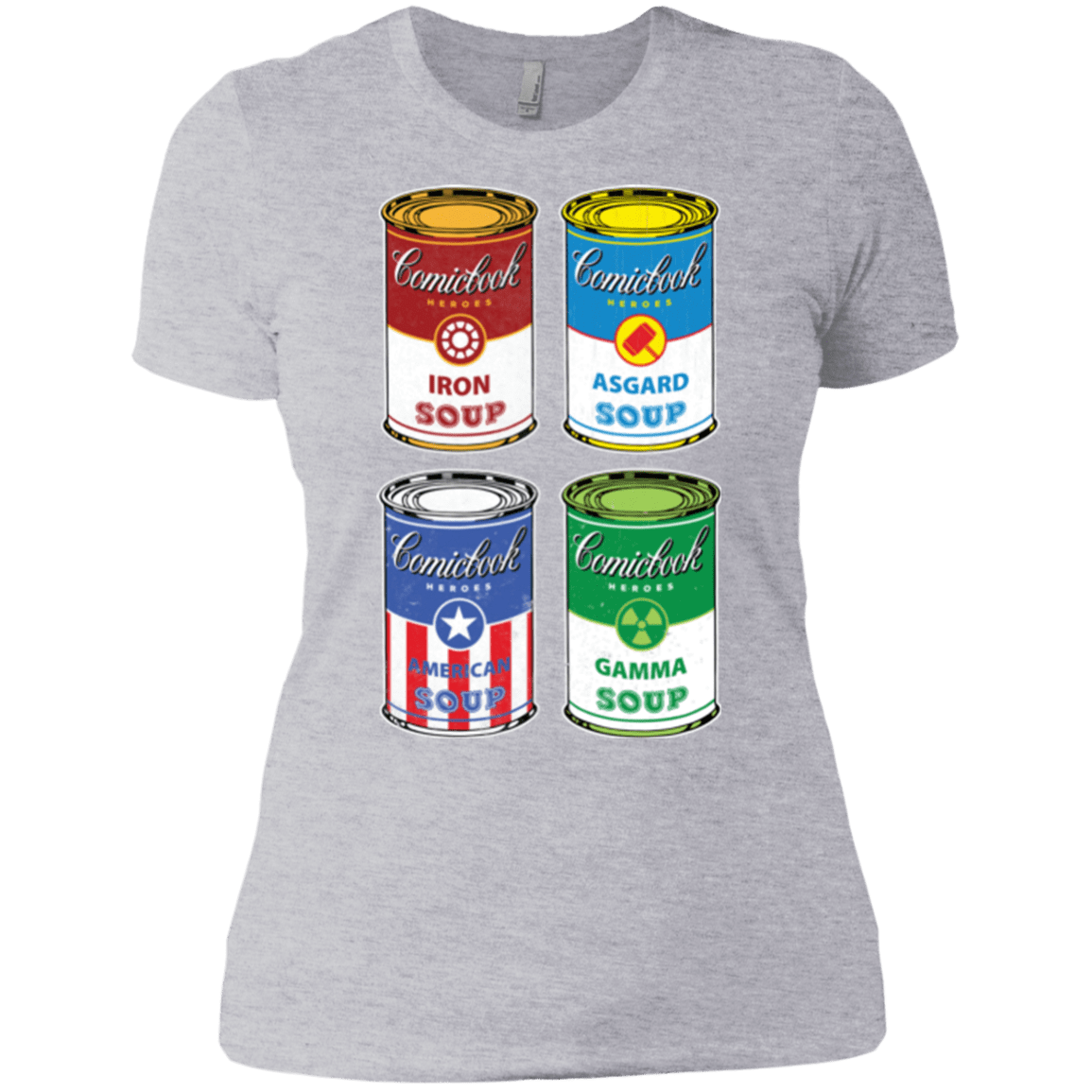 T-Shirts Heather Grey / X-Small Soup Assemble Women's Premium T-Shirt