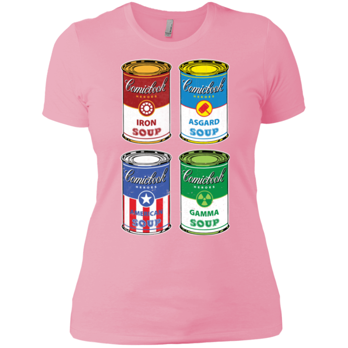 T-Shirts Light Pink / X-Small Soup Assemble Women's Premium T-Shirt