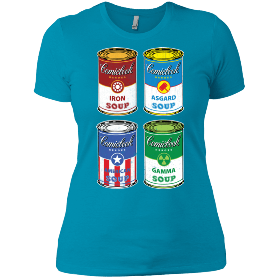 T-Shirts Turquoise / X-Small Soup Assemble Women's Premium T-Shirt