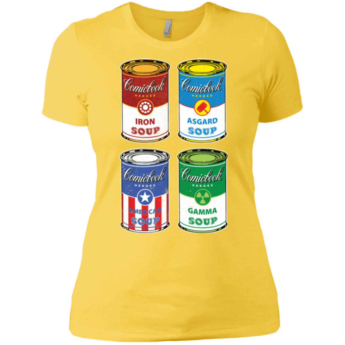 T-Shirts Vibrant Yellow / X-Small Soup Assemble Women's Premium T-Shirt