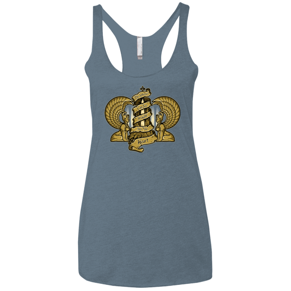 T-Shirts Indigo / X-Small SOUTHERN ORACLE Women's Triblend Racerback Tank