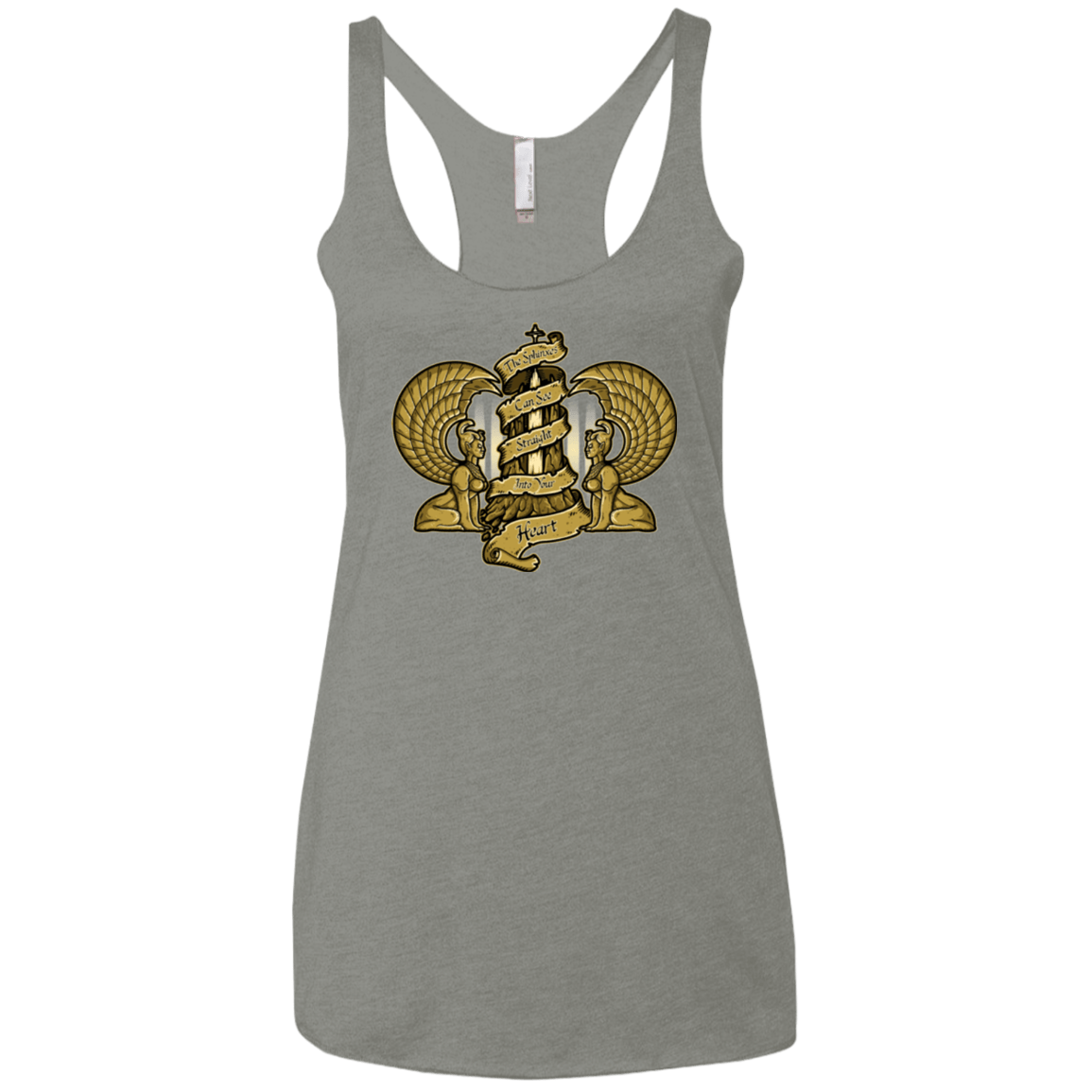 T-Shirts Venetian Grey / X-Small SOUTHERN ORACLE Women's Triblend Racerback Tank