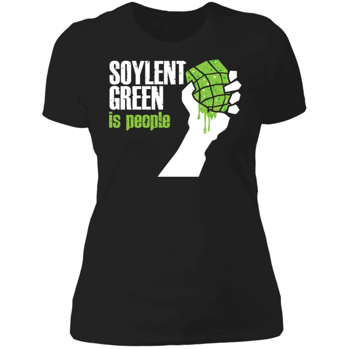 T-Shirts Black / X-Small Soylent Green Women's Premium T-Shirt