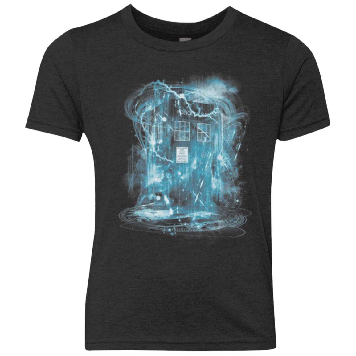 T-Shirts Vintage Black / YXS Space and Time Storm Youth Triblend T-Shirt