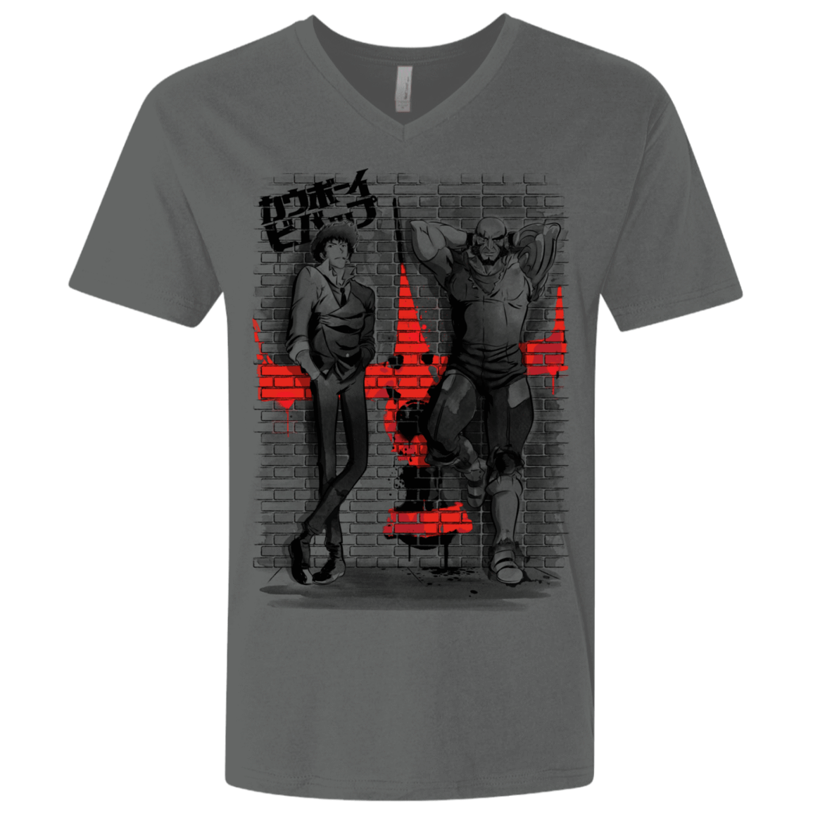 T-Shirts Heavy Metal / X-Small Space Bounty Hunters Men's Premium V-Neck