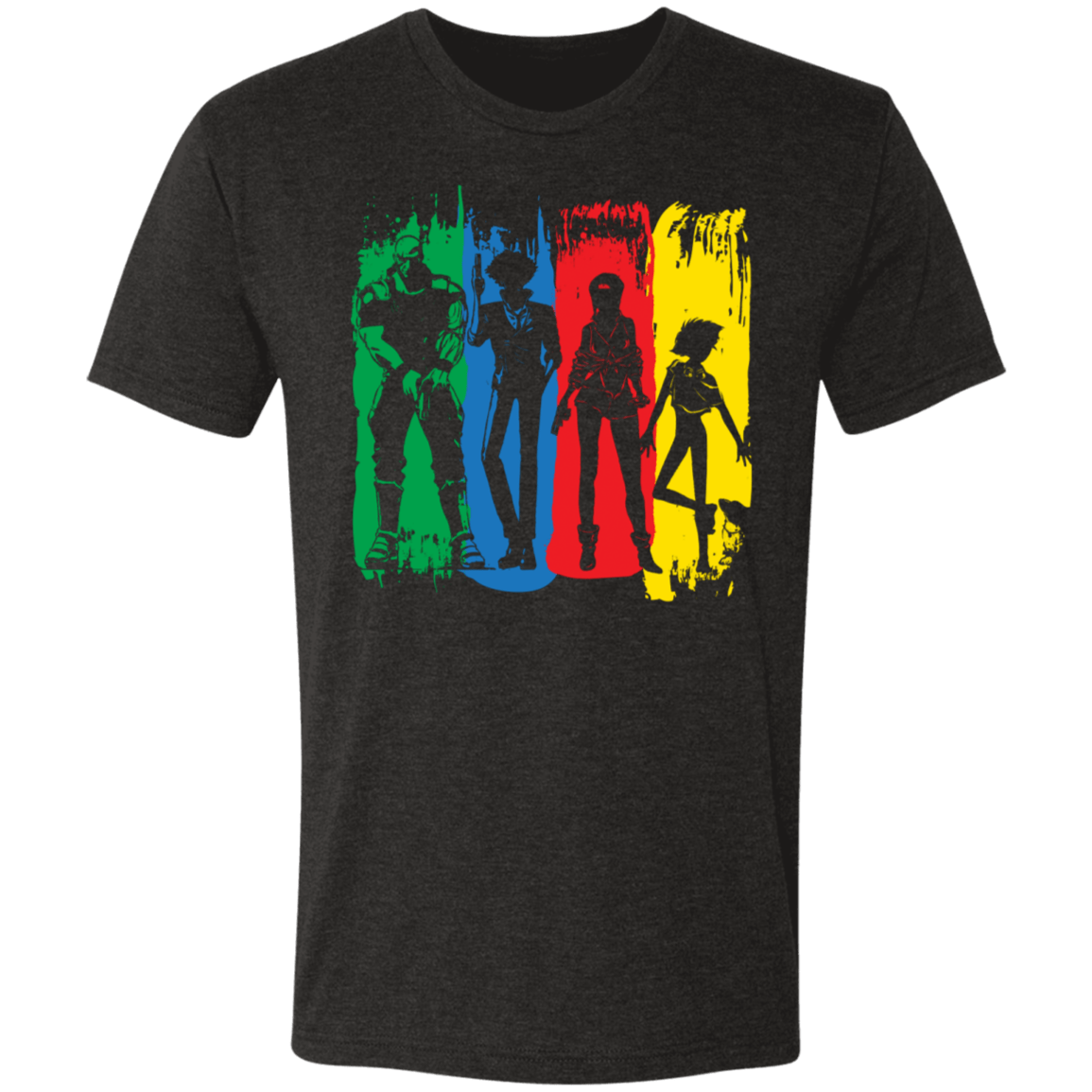 T-Shirts Vintage Black / S Space Bounty Hunters Men's Triblend T-Shirt