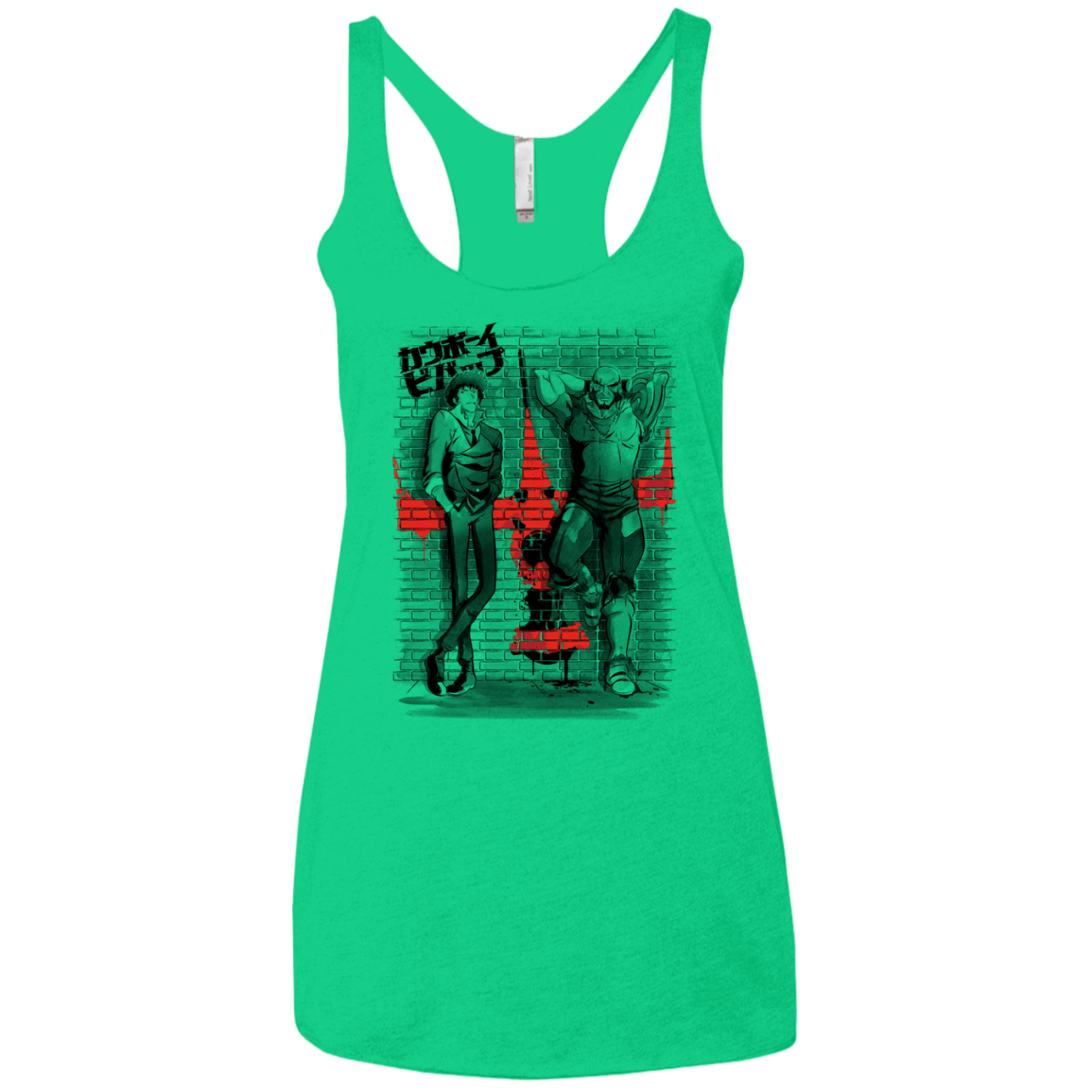 Space Bounty Hunters Women's Triblend Racerback Tank