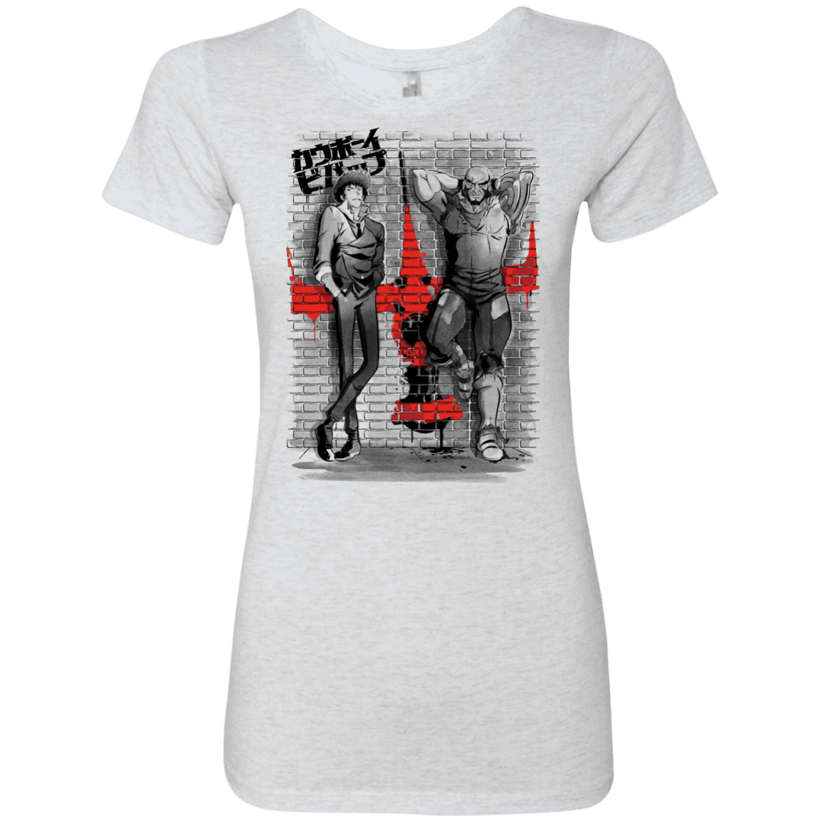 T-Shirts Heather White / S Space Bounty Hunters Women's Triblend T-Shirt