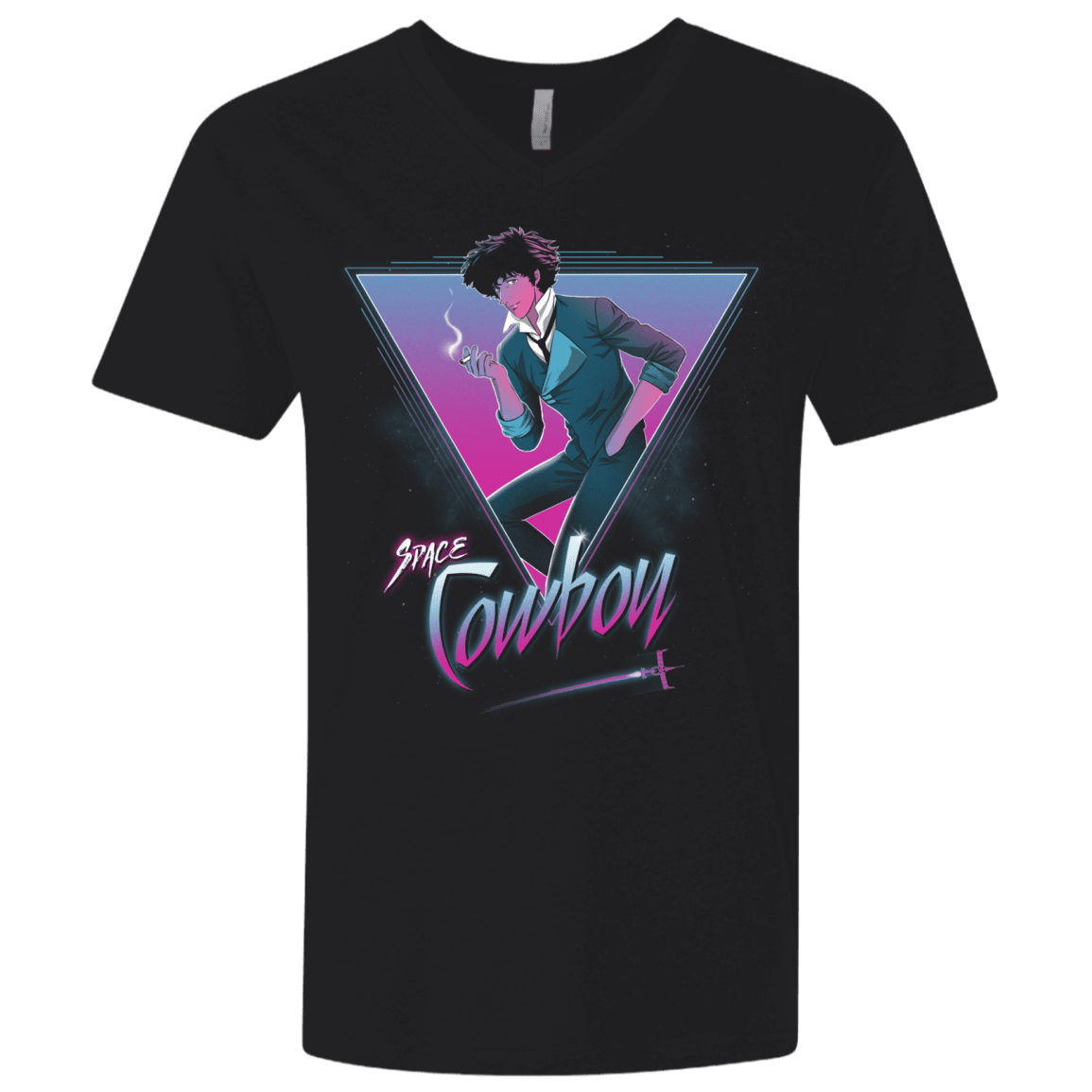 T-Shirts Black / X-Small Space Cowboy Men's Premium V-Neck