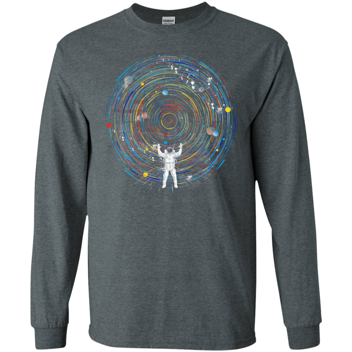 Space DJ Men's Long Sleeve T-Shirt
