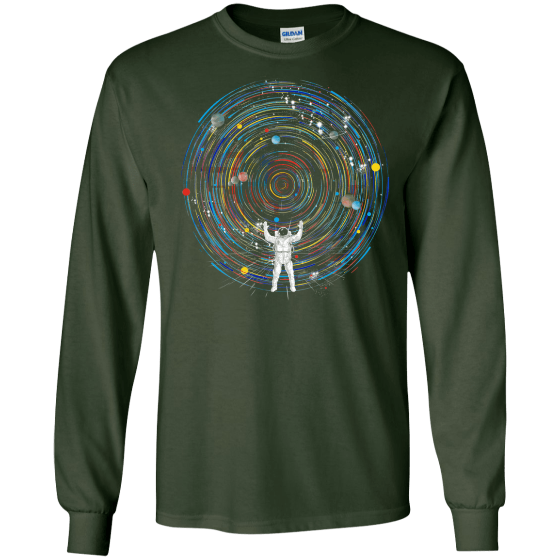 Space DJ Men's Long Sleeve T-Shirt