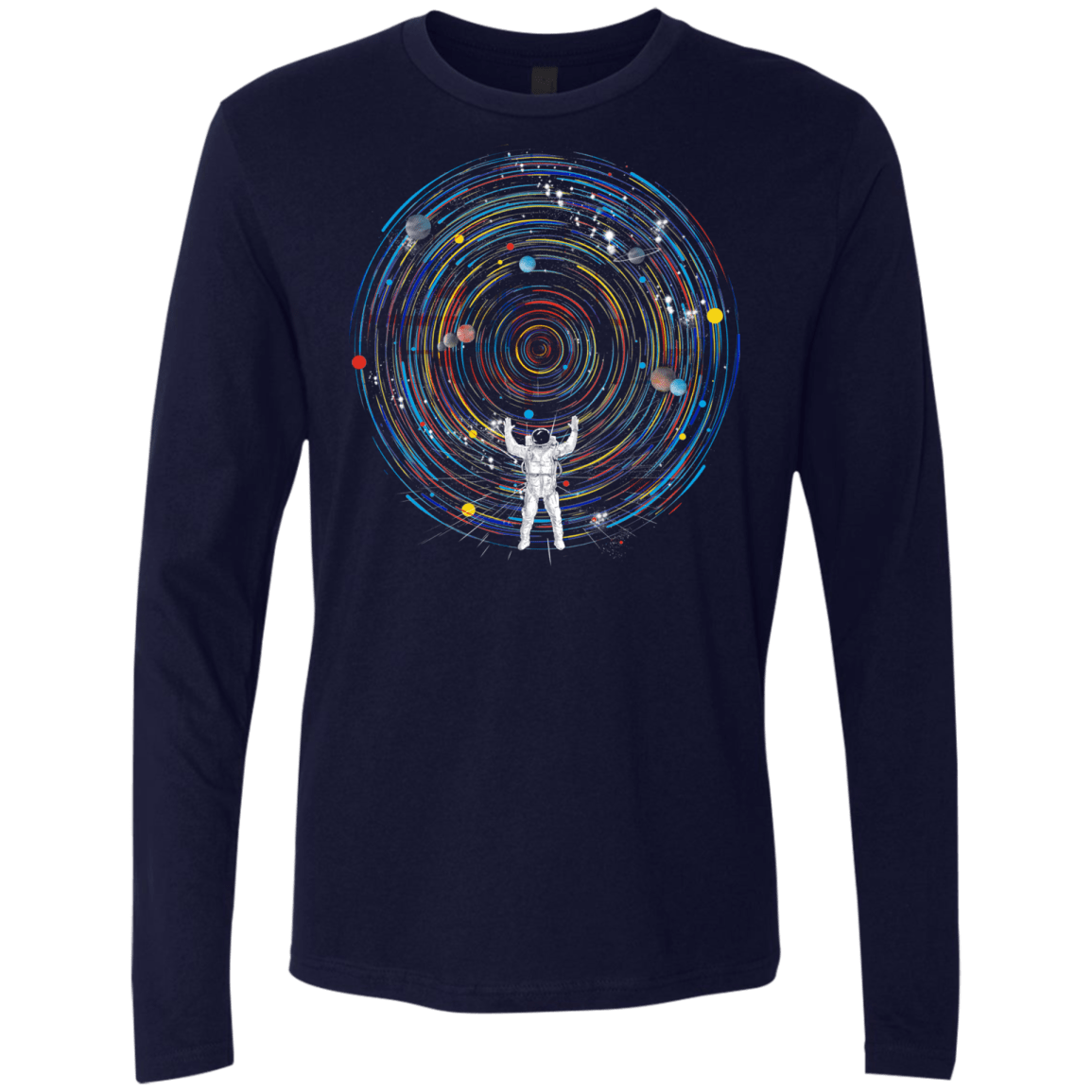 Space DJ Men's Premium Long Sleeve
