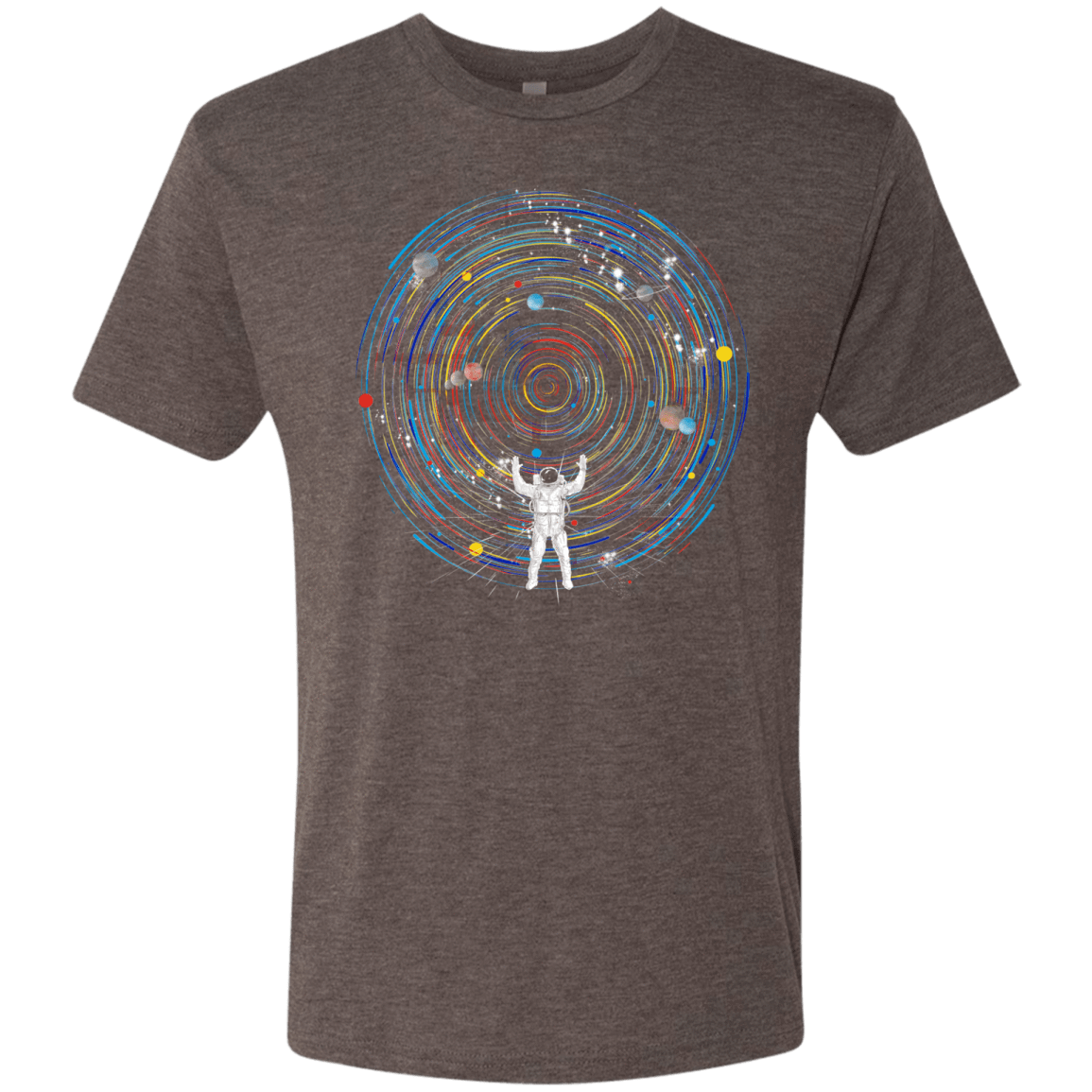 T-Shirts Macchiato / S Space DJ Men's Triblend T-Shirt